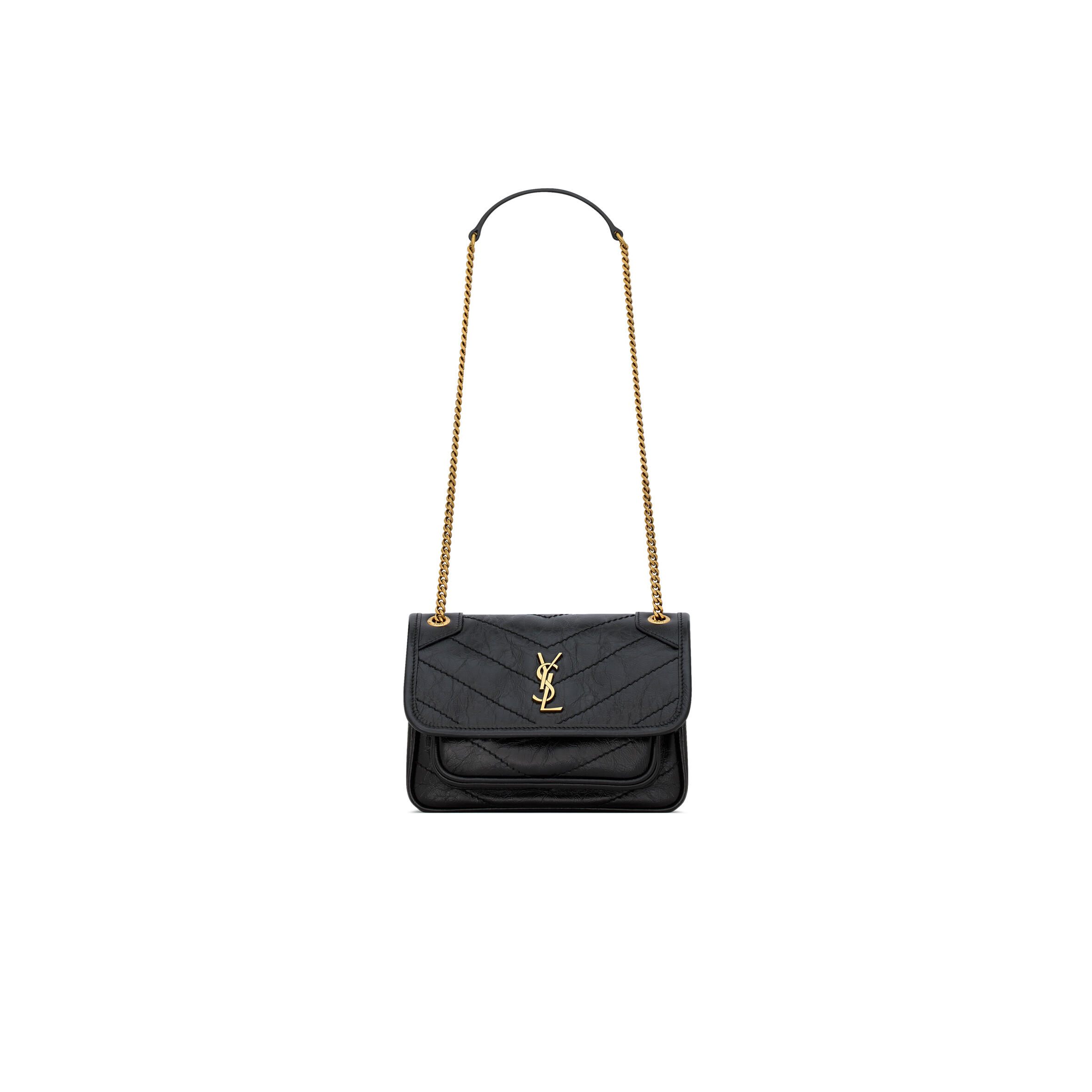Y51 NIKI MINI IN VINTAGE LEATHER 8460870EN071000 (18*12.5*5cm)